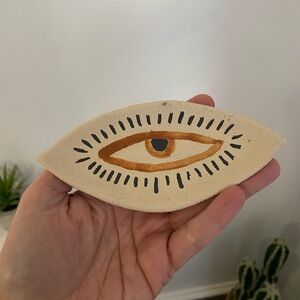 Artisan Handmade Pottery Eye Dish